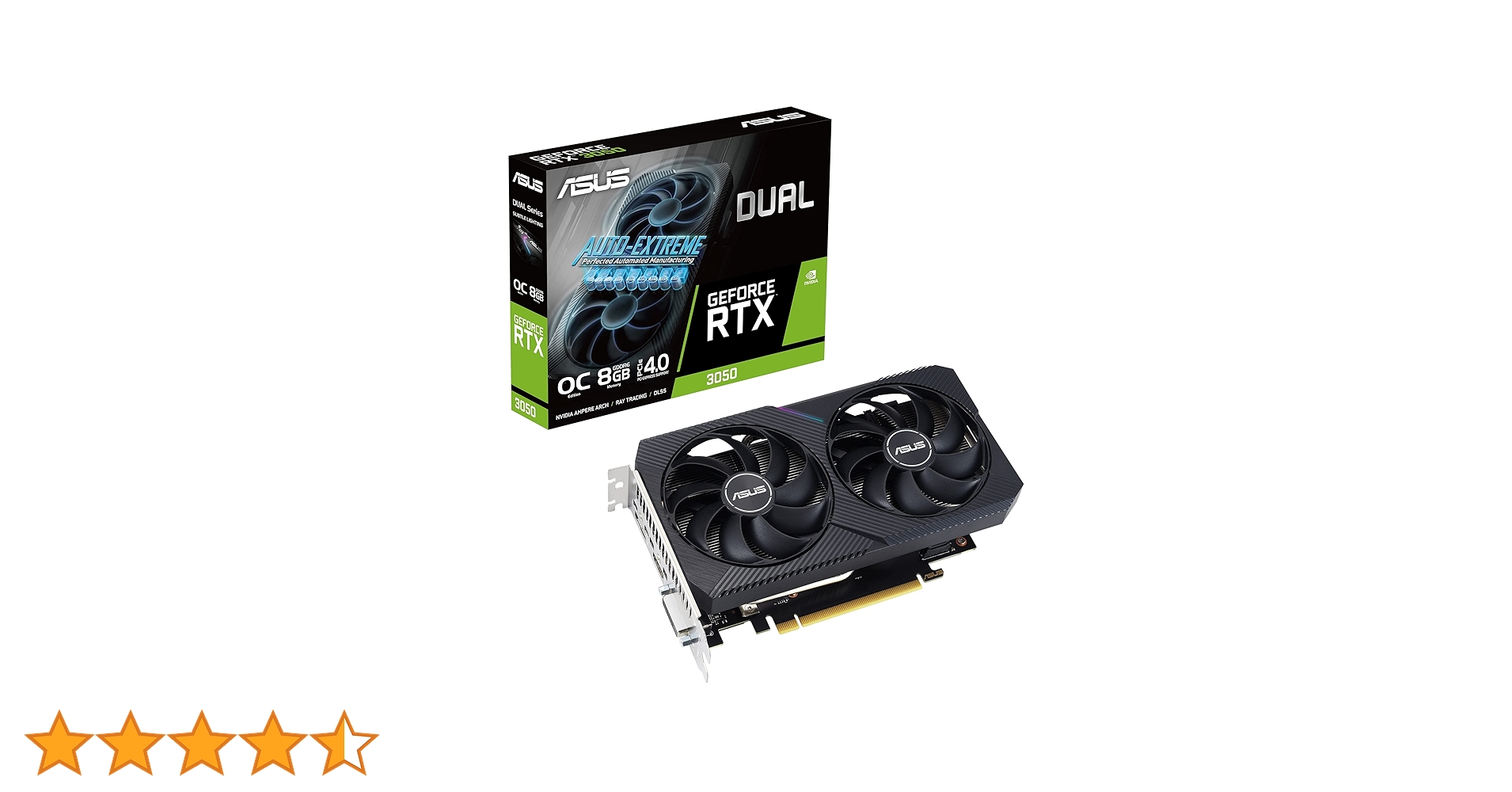 Amazon | ASUS Dual NVIDIA GeForce RTX 3050 OC Edition ゲーミング